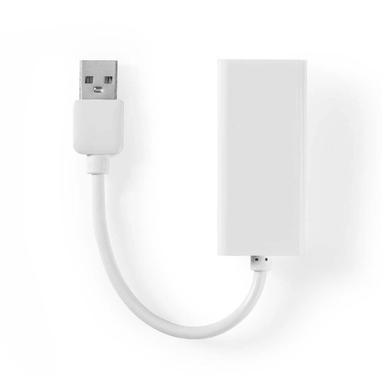 USB-nätverkskort | USB 2.0 | 100 Mbps | USB-A Hane | RJ45 Hona | 0.20 m | Rund | Guldplaterad / Nickelplaterad | Bar koppar | Vi