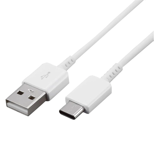 Samsung EP-DG970BWE USB till USB-C kabel, 1m, Vit, Bulk