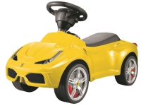 Ferrari 458 Walking bil med läder sits, gul