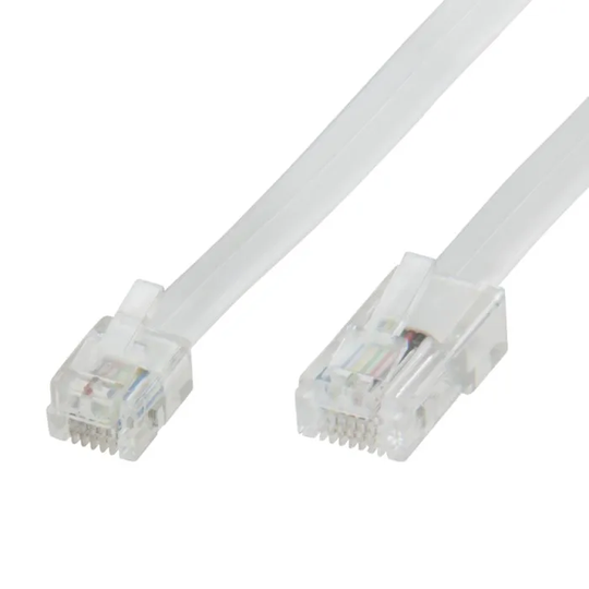 Luxorparts Telefonkabel RJ45 till RJ11 3,0 m