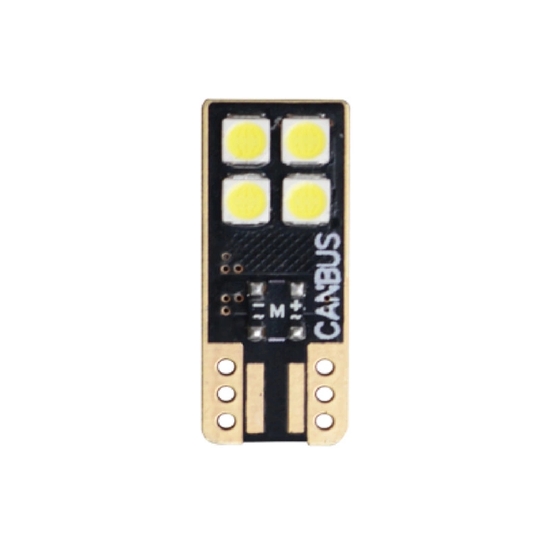 CANBUS N2-T10-4SMD, 3W, 9-24V, Vit