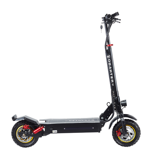 Elscooter - 1000W - Räckvidd 50km - Maxfart 45km/h