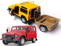 Land Rover Defender fjärrstyrd bil med släpvagn 1:14