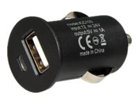 iBOX C-10 - Strömadapter för bil - 1 A (USB) - svart