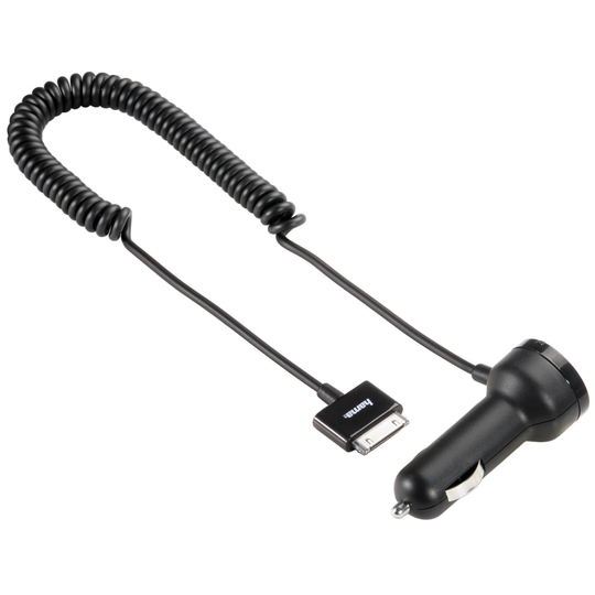 HAMA Laddare iPhone3/4 12V Svart 30 Pin MFI