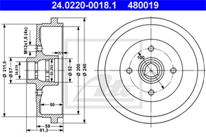 Bromstrumma, Bakaxel, audi,seat,skoda,vw, 115 330 192, 191 501 615 A, 1H0 501 615 A, 1H0 501 615, 323 501 615, 331 501 615 A, 5U0 501 61