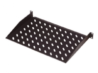 DIGITUS Professional DN-19 TRAY-1-400-SW - Rackmonteringsbakke - RAL 9005 - 1U - 19