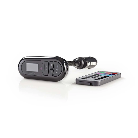 Bil-FM-sändare | Bluetooth | microSD-kortfack | Handsfree-samtal