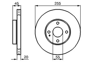 Bromsskiva, Framaxel, mazda mx-5 i, mx-5 ii, N026 33 25X, N026 33 25XC, NA75 33 25X, NA75 33 25XC
