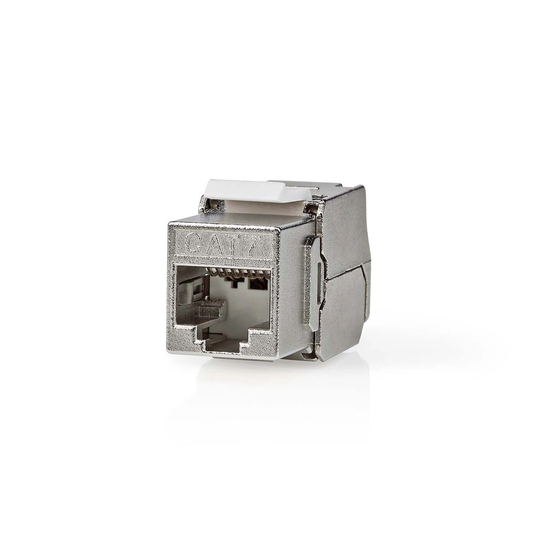 Keystone | CAT7 | RJ45 Hona | S/FTP | Metall | Kuvert