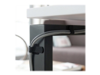 LTC WALL STRAPS - Kabelhållare - utanpåliggande montering, väggmontering - 9 cm - svart (förpackning med 10 st)