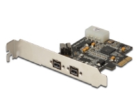 DIGITUS DS-30203-2 - FireWire-adapter - PCIe - FireWire 800 - 3 portar