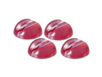 Conrad Components SWC-10TT-4P Kabelhållare Självhäftande 1386632 Bundle-Ø-område 10 mm (max) Transparent 4 st