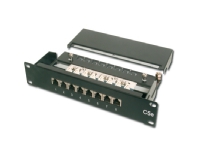 DIGITUS - Patch-panel - CAT 5e - STP - RJ-45 X 8 - 1U - 10