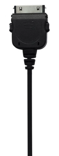 USB-synk-/laddkabel till iPhone, iPod och iPad, 1,5m, svart