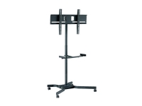 Reflecta 42P-Shelf Extend - Ställ för TV - svart - skärmstorlek: 32-42 - monteringsgränssnitt: 600 x 400 mm - golvstående