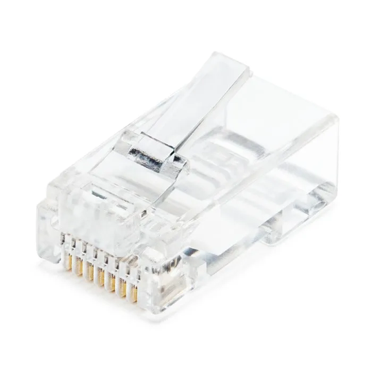 Luxorparts Modulkontakt RJ45 Cat. 6 (UTP) med pass through - 20 pack