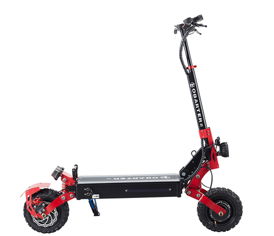 Elscooter - 1200W - Räckvidd 50km - Maxfart 65km/h
