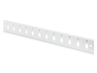 DIGITUS Professional DN-96206-QL - Fiberoptisk splejsningspanel - front - LC x 12 - grå, RAL 7035 - 1U - 19