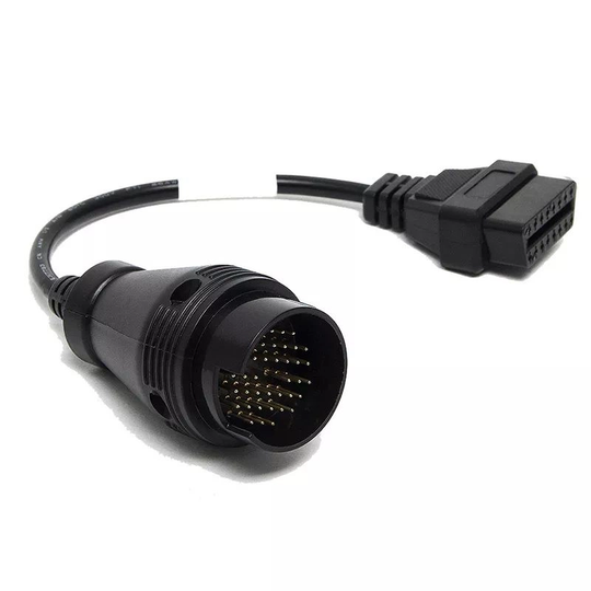 38 pin till 16 pin OBD2 Adapter för Iveco