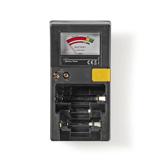 Nedis Batteritestare | AAA, AA, C, D, 9 V, knappcell