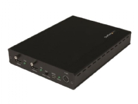 StarTech.com 3 Way HDMI Splitter - HDBaseT Extender Kit w/ 3 Receivers - 1x3 HDMI over CAT5e / CAT6 Splitter - 3 Port HDBaseT HDMI Extender - Up to 4K (ST124HDBT) - Förlängd räckvidd för audio/video - upp till 70 m