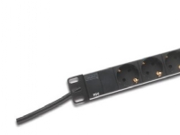 DIGITUS Professional DN-95411 - Kraftdistributionsenhet (rackversion) - AC 250 V - 4 kW - utgångskontakter: 3