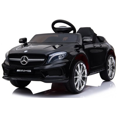 Elbil barn Mercedes AMG GLA45 svart