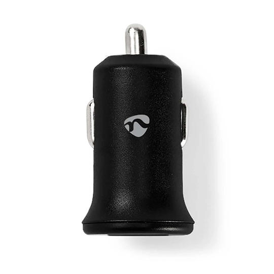 Billaddare | 2.4 A | 2 utgångar | 2x USB | Svart