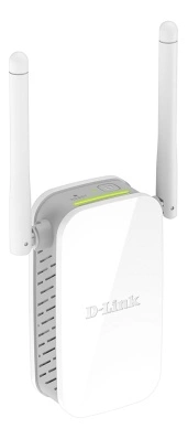 D-Link N300 Wi-Fi Range Extender,upp till 300 Mbps,10/100 Ethernet,vit