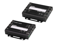 ATEN VE814A HDMI HDBaseT Extender with Dual Output - Sändare och mottagare - video/ljud/infraröd/seriell förlängare - HDBaseT - 2 portar - upp till 150 m