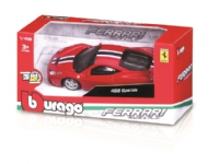BBURAGO Ferrari motorized Die-Cast Vehicle in 1/43 scale, Bil, inomhus, Röd