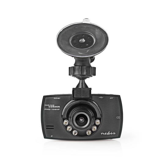 Dash Cam | 1080p@30fps | 12.0 MPixel | 2.7 " | LCD | Parkeringssensor | Rörelsedetektor | Mörkgrå