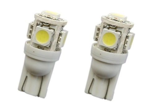 LED Positionsljus, Sockel W5W, 5-LED
