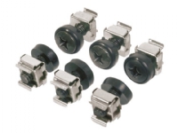 Digitus DN-19 SET - Skruvar, muttrar och mellanläggsbrickor för rack - 19 (paket om 50) - för P/N: DN-19 07U-6/6, DN-19 09U-6/6, DN-19 12U-6/6, DN-19 16U-6/6, DN-19 20-U, DN-19 20U-6/6