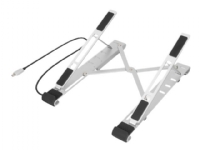 Digitus DA-90424 - Ställ för bärbar dator - USB-C - med 5-port USB hub - 10 - 17