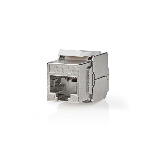 Keystone | CAT6 | RJ45 Hona | S/FTP | Metall | Kuvert