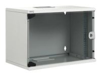 DIGITUS Professional Compact Series DN-19 07-U-S-1 - Skåp - väggmonterbart - ljusgrå, RAL 7035 - 7U - 19
