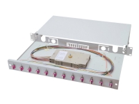 DIGITUS Professional DN-96331-4 - Fiberoptiska skarvboxar - LC x 24 - 1U - 19