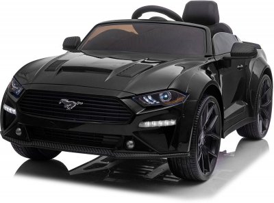 Elbil barn Ford Mustang svart