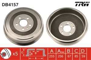 Bromstrumma, Bakaxel, citroën,fiat,lancia,peugeot, 0001471288080, 1311823080, 1471288080, 4247 37
