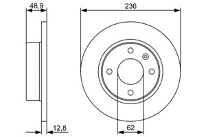 Bromsskiva, Framaxel, skoda favorit, favorit forman, favorit pick-up, favorit skåp / kombi, 115 430 212