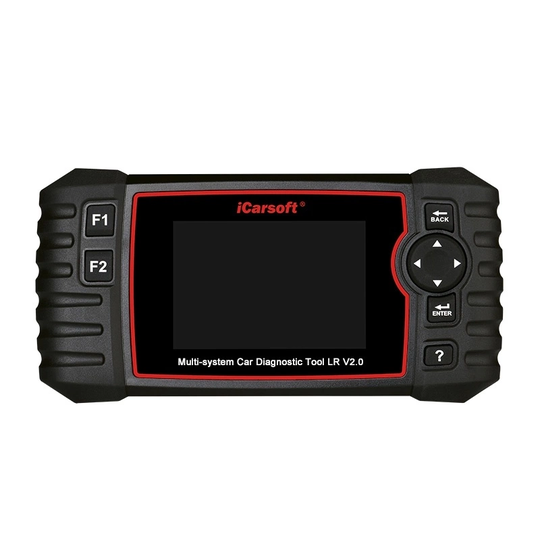 iCarsoft Diagnostikverktyg LR V2.0