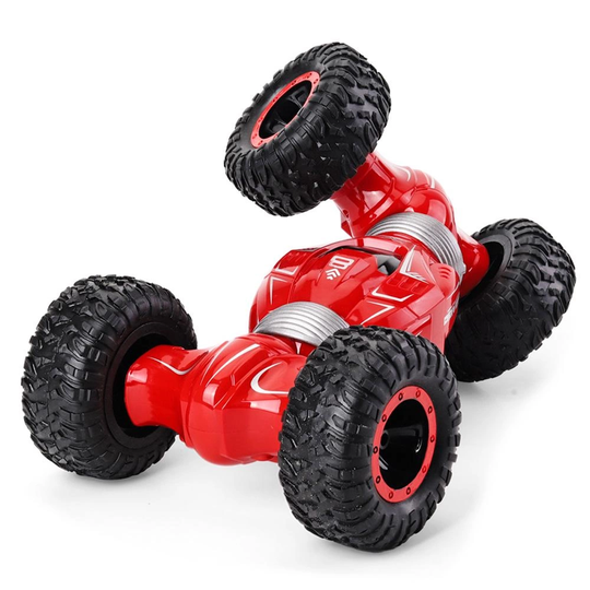 JJRC Q70 Twister Stunt, Transformerande Radiostyrd Bil, 2.4G, 1:16, Röd