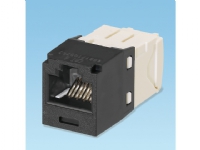 Panduit UTP RJ45 TG-MiniJack kat 6, Svart, Vit