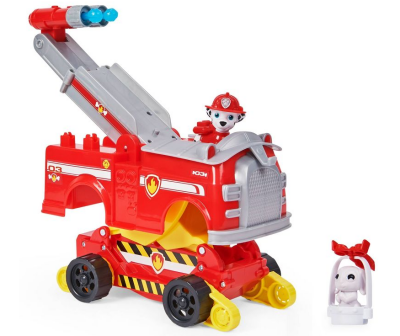 PAW Patrol Rise & Rescue transformerande bil med Marshall figur