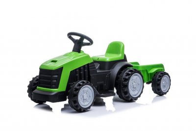 Elbil barn eltraktor Azeno 6V Grön