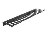 Delock - Kabelhållare - väggmonterbar - 32,5 cm - svart