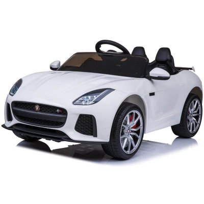 Elbil barn Jaguar F-Type SVR Vit