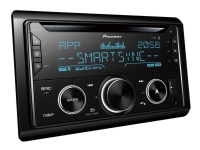Pioneer FH-S720BT - Bil - CD-mottagare - in-streck - Dubbel-DIN - 50 W x 4